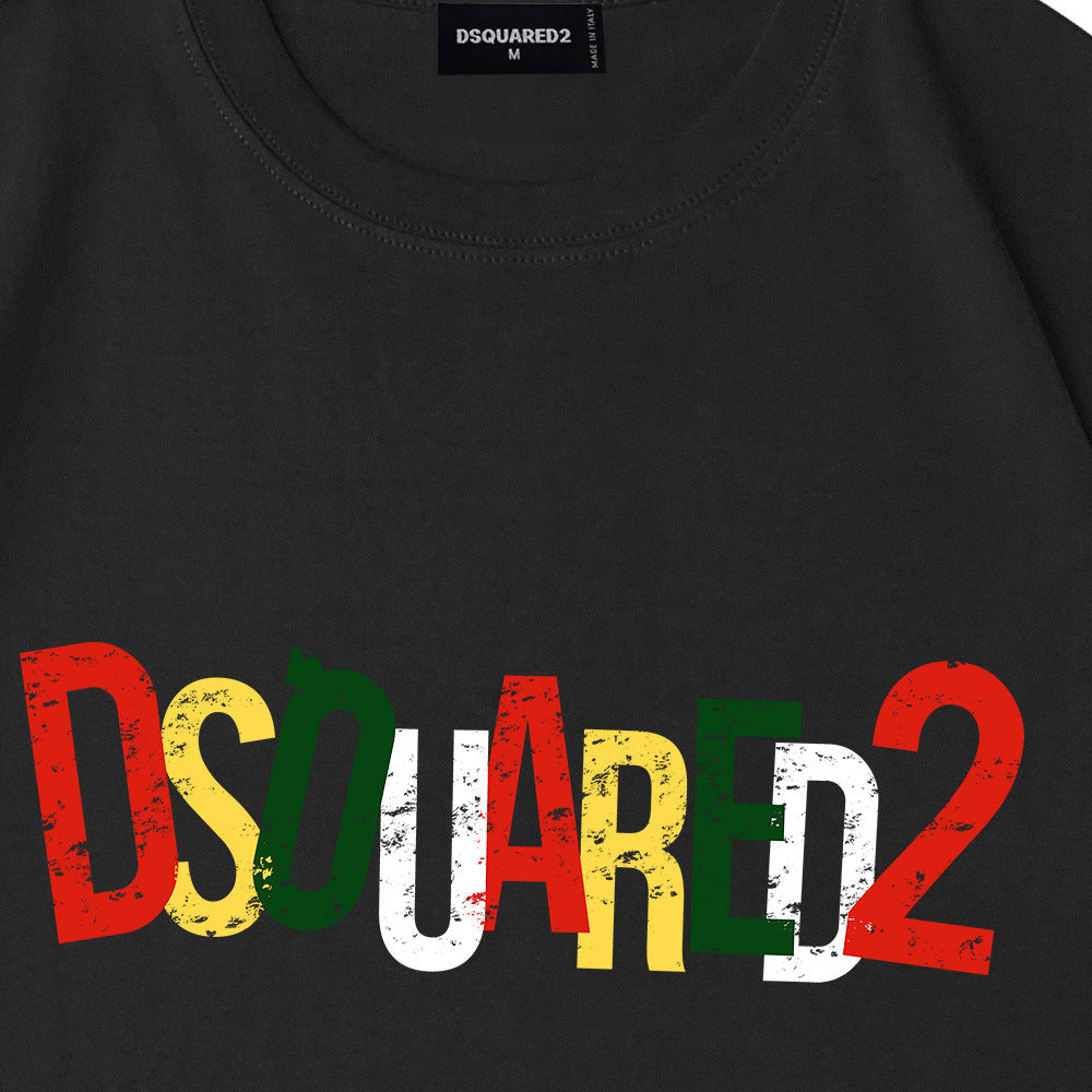 New-D2 Print 2025ss T-shirt