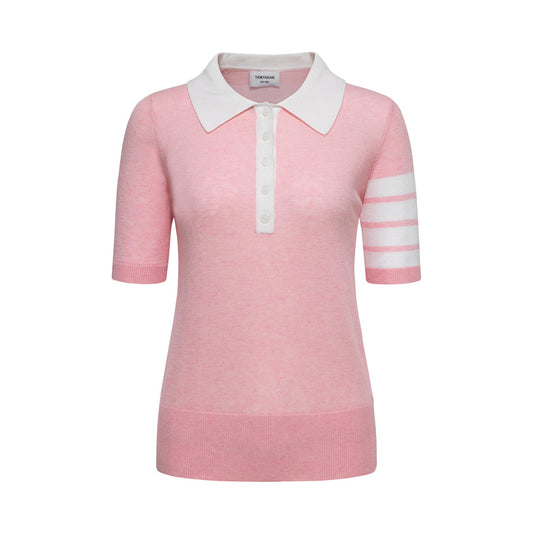 MR.TOM Women Flowers POLO shirt