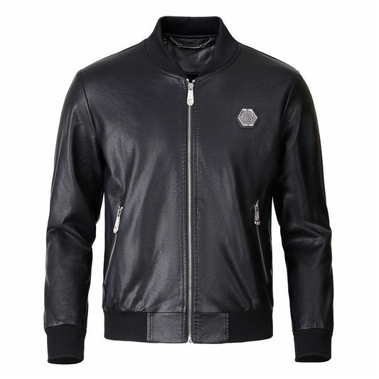 PLElN 2025ss Man Cowhide Jacket