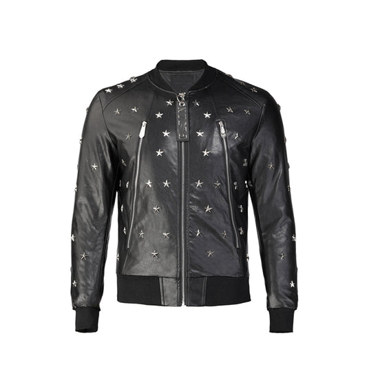 PLElN Black Cowhide Jacket