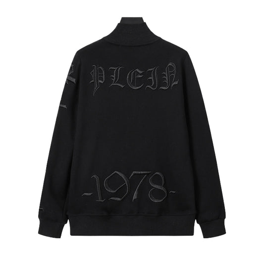 PLElN 2025SS Unisex Black Hoodie