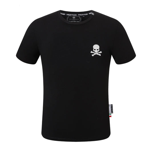 PLElN Hot stamping Skull T-shirt