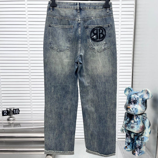 2025SS Graffiti Man Jeans