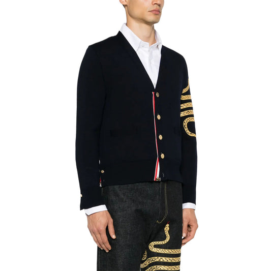 THOM 2025ss Colorblock sweater