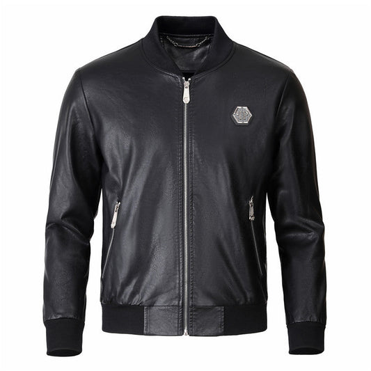 PLElN 2025ss Man Cowhide Jacket