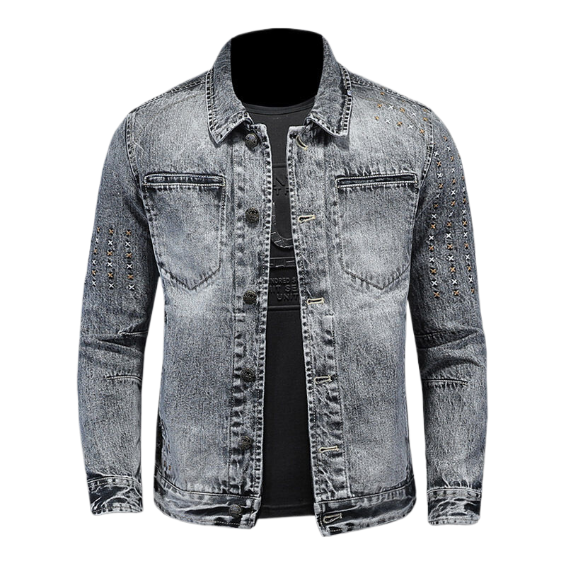 DSQ2 Distressed Denim Jacket