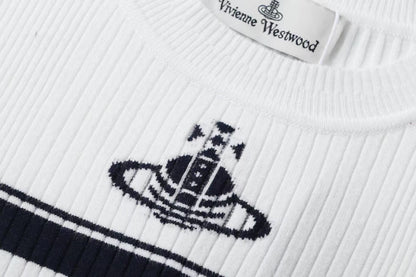 Striped Knit T-shirt