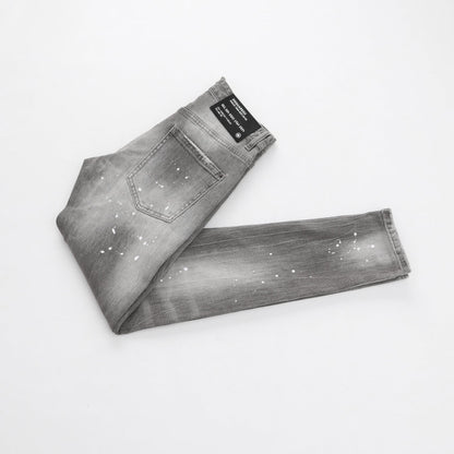 SOLO-DSQ2 men's Gray Jeans
