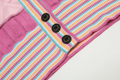 Rainbow Knit T-shirt