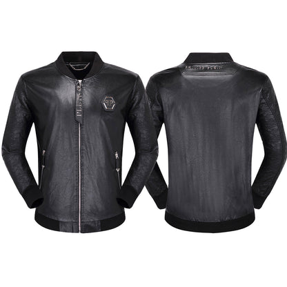 PLElN 25SS Black Cowhide Jacket