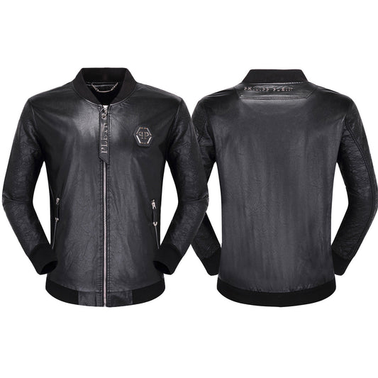 PLElN 25SS Black Cowhide Jacket