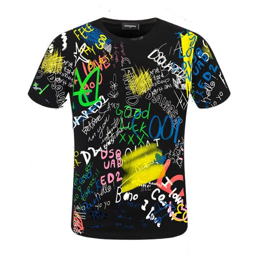 New-D2 Graffiti 2026ss T-shirt
