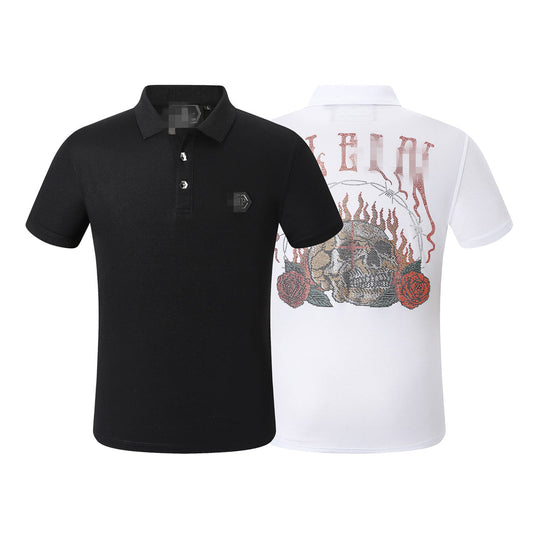 PLElN 2025ss Hot drill POLO shirt