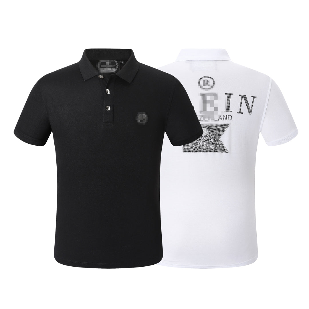 PLElN 2025ss Hot drill POLO shirt