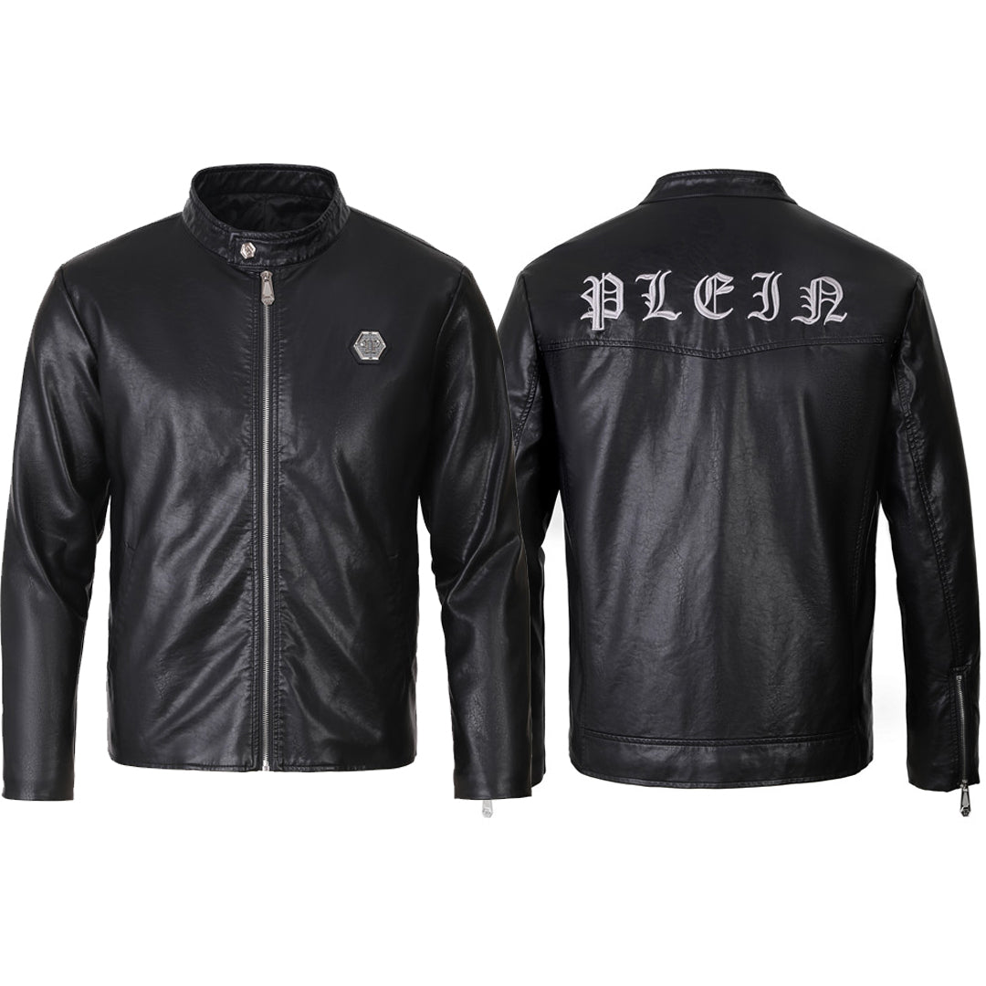 PLElN Men Cowhide Jacket