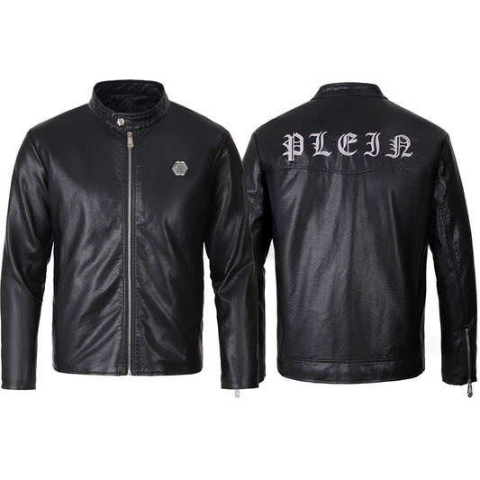 PLElN Men Cowhide Jacket