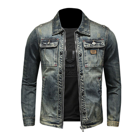 DSQ2 2025ss Distressed Denim Jacket