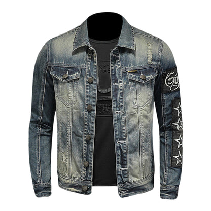 SOLO-DSQ2 Blue Denim Jacket