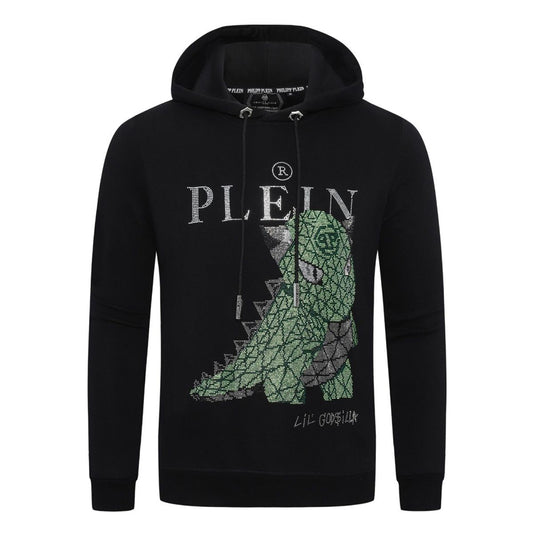 PLElN 2025SS Unisex Black Hoodie