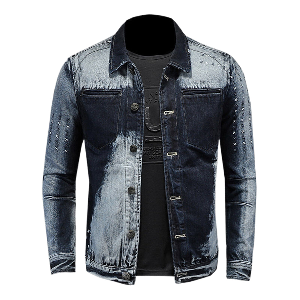 DSQ2 Distressed Denim Jacket