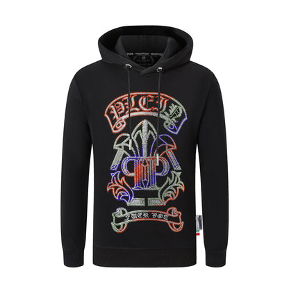 PLElN 2025SS Unisex Black Hoodie