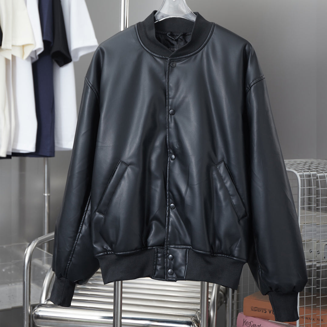 2025SS Block Leather Jacket