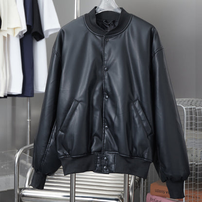 2025SS Block Leather Jacket