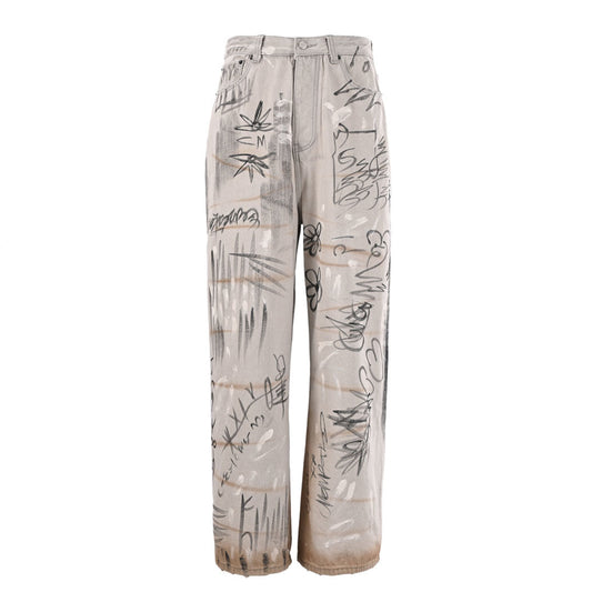 2026SS Graffiti Man Jeans