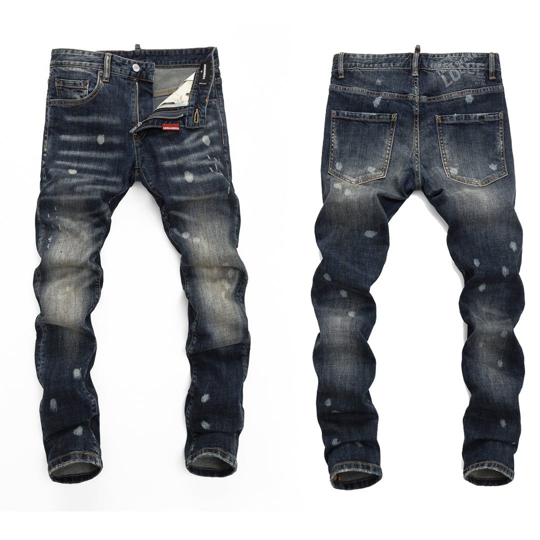 SOLO-DSQ2 25ss Ripped Jeans