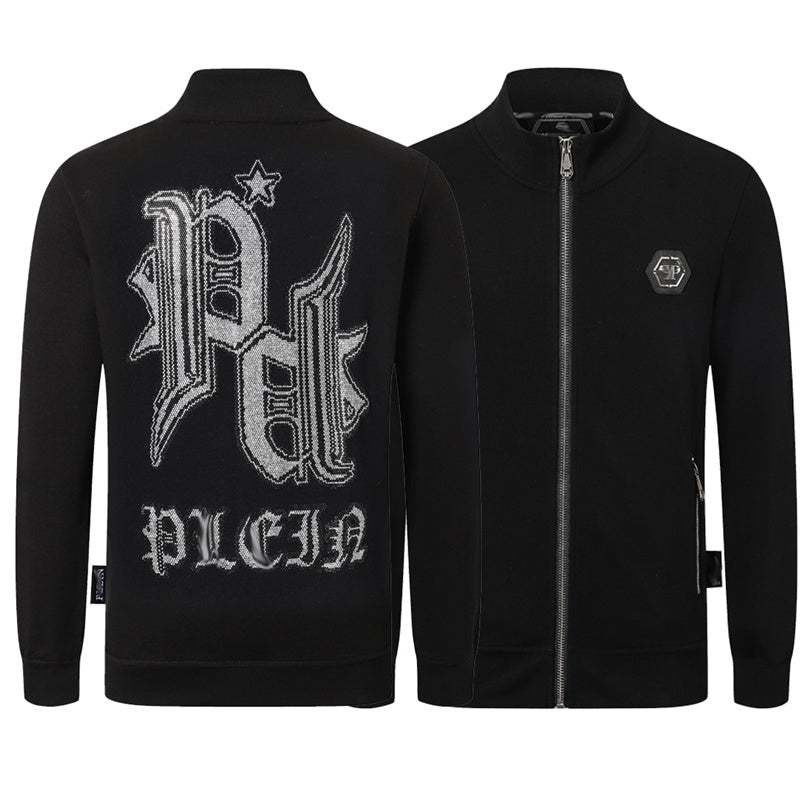 PLElN  2024SS Stand collar sweatshirt