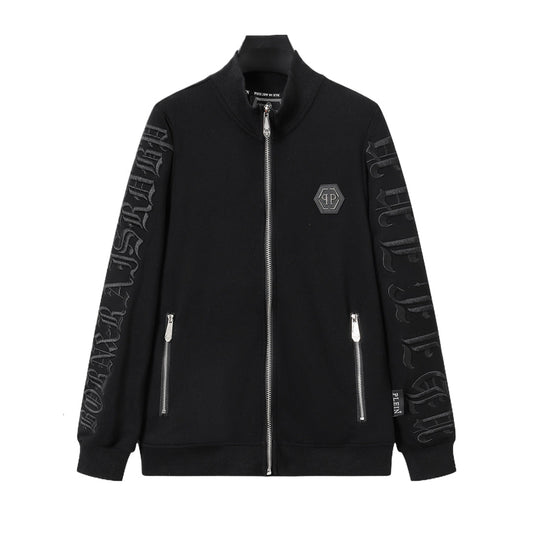 PLElN 2025SS Unisex Black Hoodie