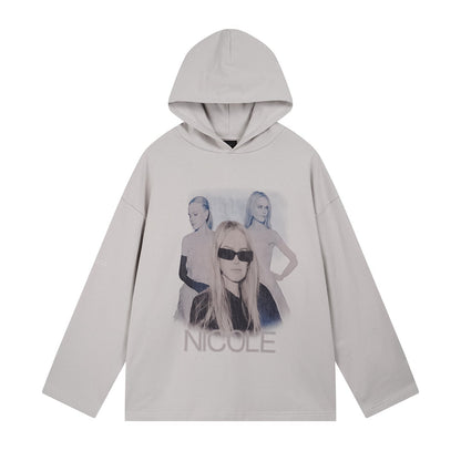 2025SS Print Character Hoodie