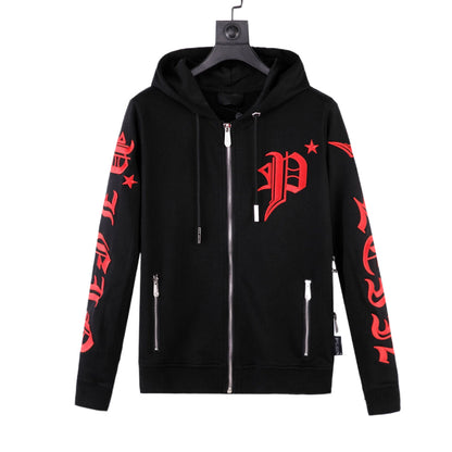 PLElN 2025SS Unisex Black Hoodie