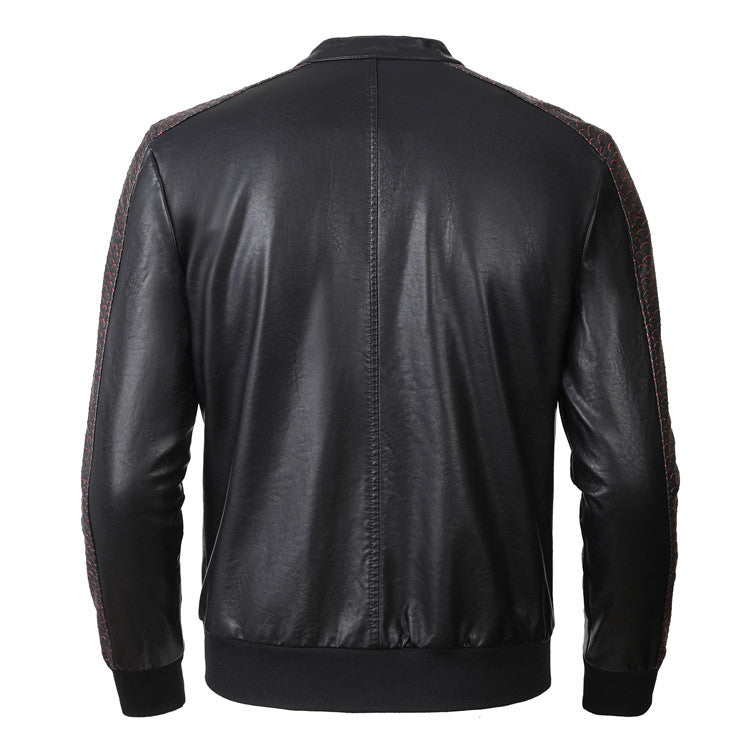 PLElN Men Cowhide Jacket