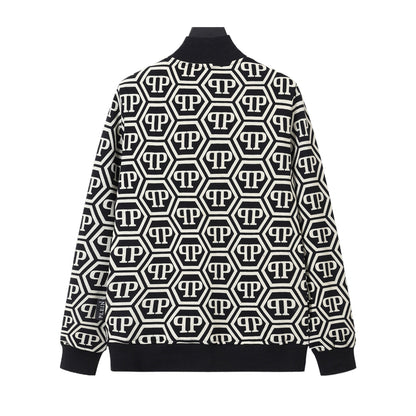 PLElN 2025SS Sports Black Hoodie