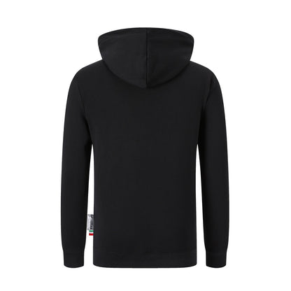 PLElN 2025SS Unisex Black Hoodie
