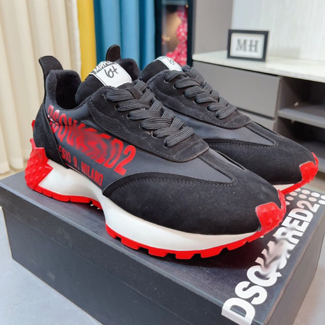 New-DSQ2 25ss Leather sneakers