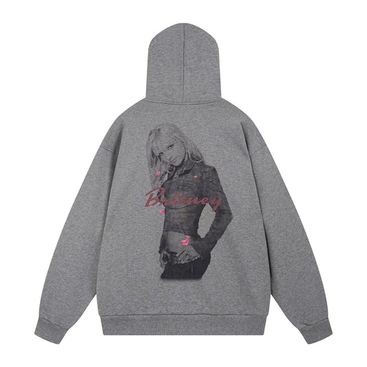 2025SS New LOGO Gray Hoodie