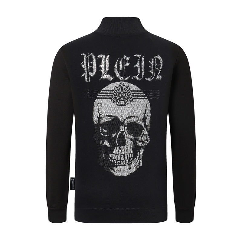 PLElN 2025SS Stand collar sweatshirt