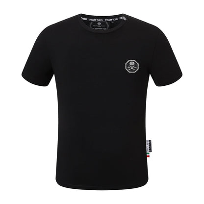 PLElN Hot stamping Skull T-shirt