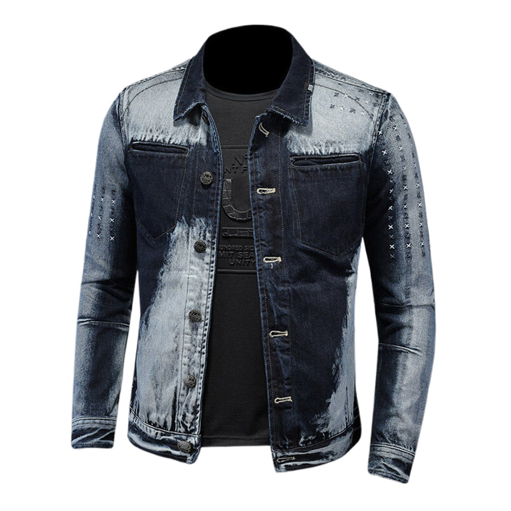 DSQ2 Distressed Denim Jacket
