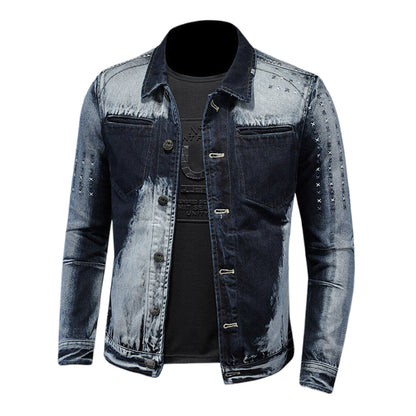 DSQ2 Distressed Denim Jacket