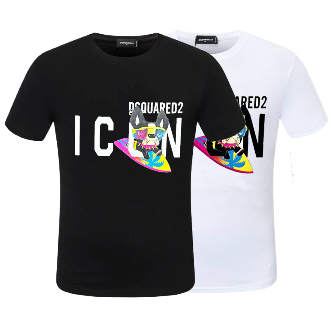 New-DSQ2 Printing 2024ss T-shirt