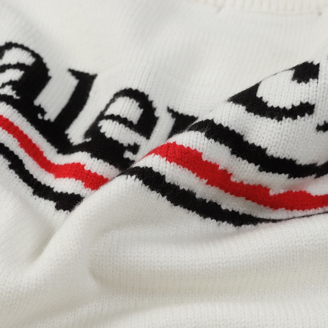 2025ss Men's White Knitwear