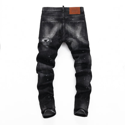 SOLO-DSQ2 25ss Ripped Jeans