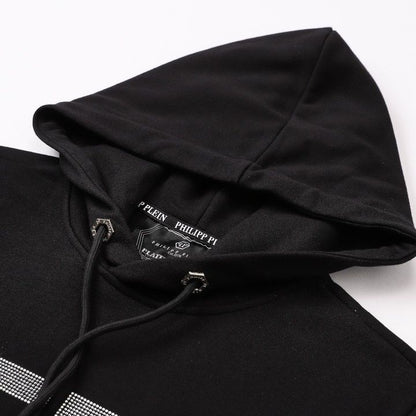 PLElN 2025SS Unisex Black Hoodie