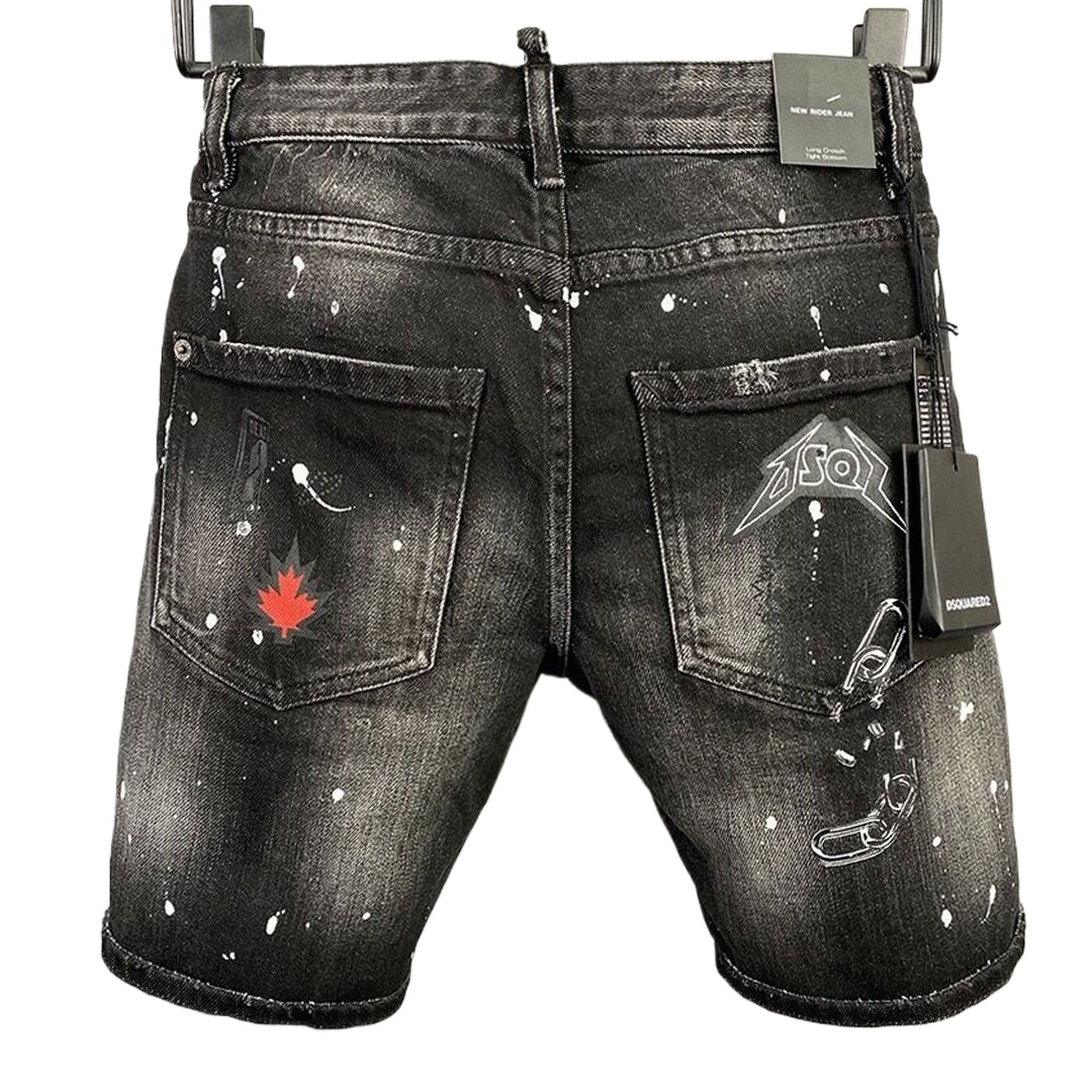 DSQ2 2025 New Blue Ripped Jeans