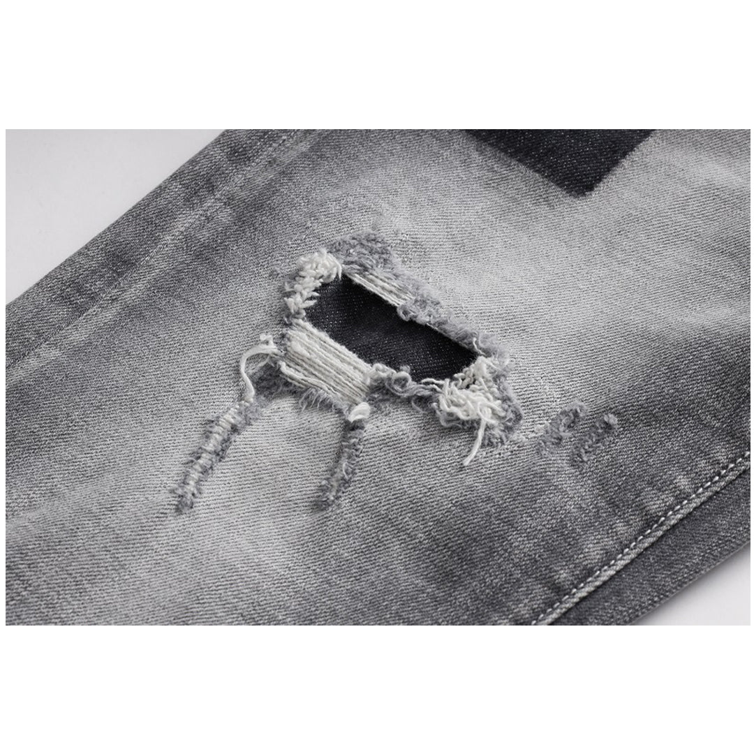 SOLO-DSQ2 Washed furious gray Jeans