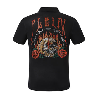 PLElN 2025ss Hot drill POLO shirt