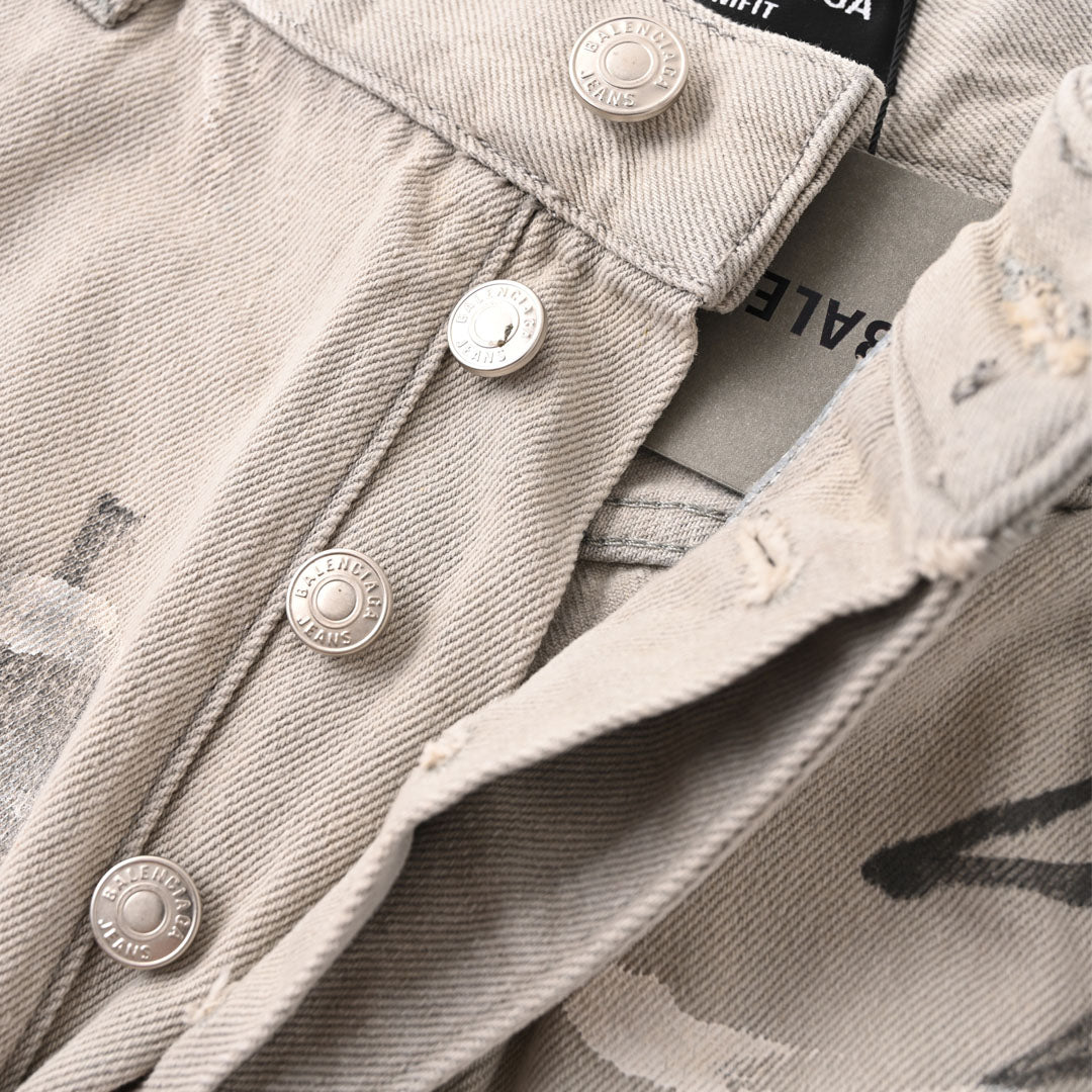 2026SS Graffiti Man Jeans